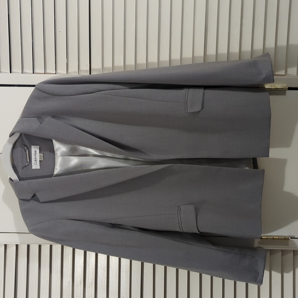 Calvin Klein Grey Blazer